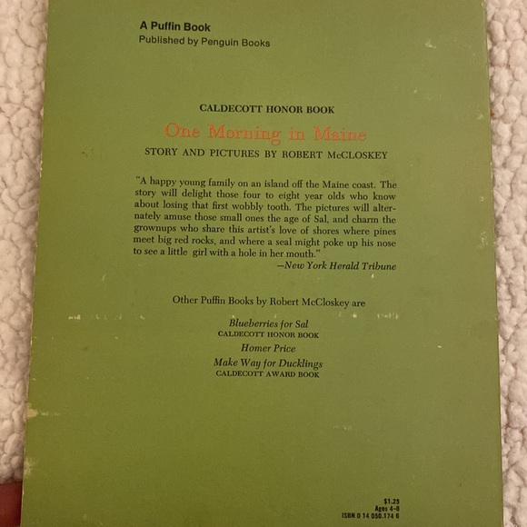 Make Way for Ducklings & One Morning in Maine - Robert McCloskey - Picture 5 of 9